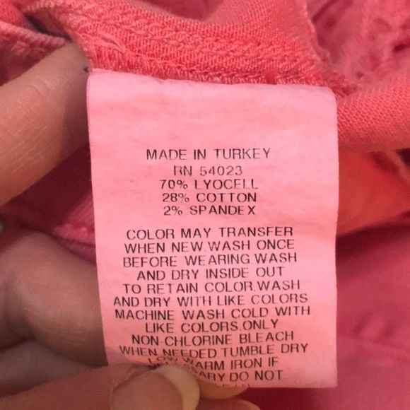 GAP Calypso Coral Pink Legging Jean - Picture 9 of 9